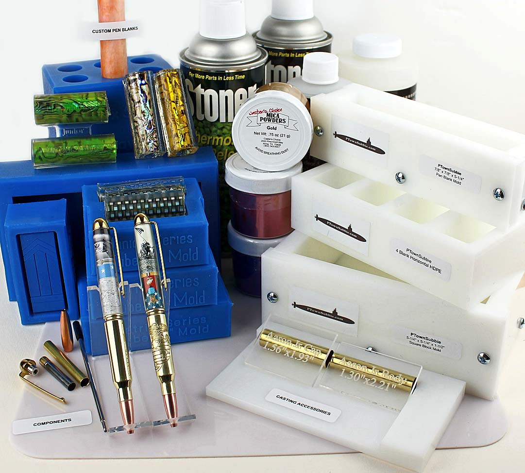 Silicone Mould/mold Slimline Pen, Tube-in, Less-resin, Pen Blanks for  Slimline 