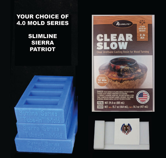 Alumilite 4.0 Tube-in Mold Bundle