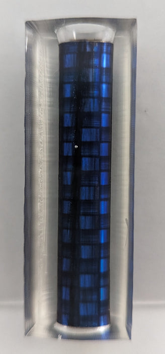 Sierra Halo Weave Pen Blank  - Electric Blue