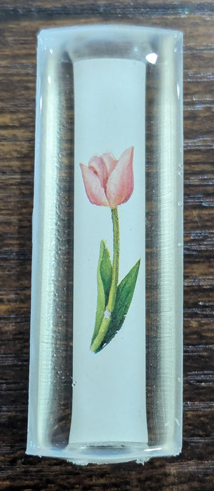Sierra Flowers Clear Cast Pen Blank 11