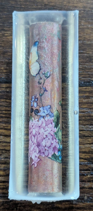 Sierra Flowers Clear Cast Pen Blank 13