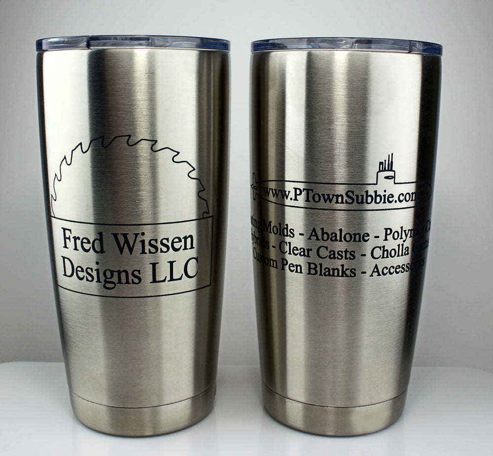 20oz Stainless Steel Coffee Tumbler for Laser Engraving