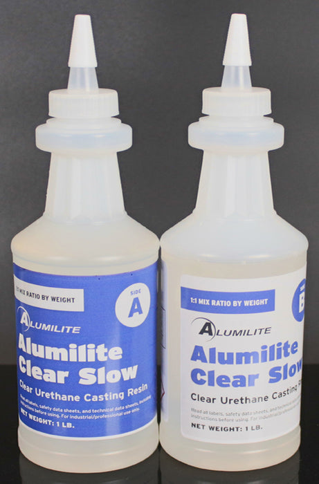 Alumilite Clear Slow Urethane Resin - 2 Pound Kit