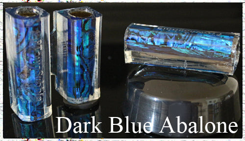 Dark Blue Junior Paua Abalone Pen Blank