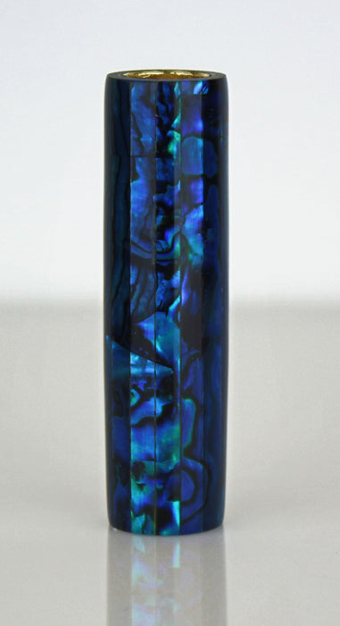 Dark Blue Sierra Paua Abalone Pen Blank