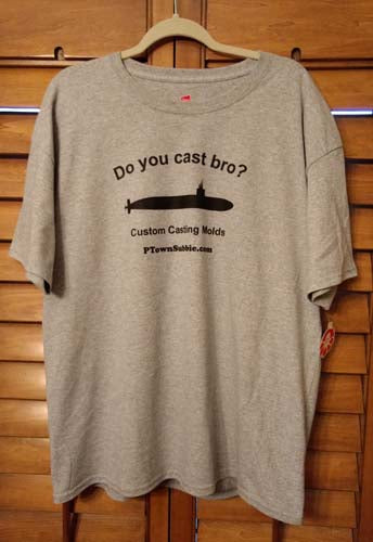 PTownSubbie Do you Cast bro T-Shirt - SMALL